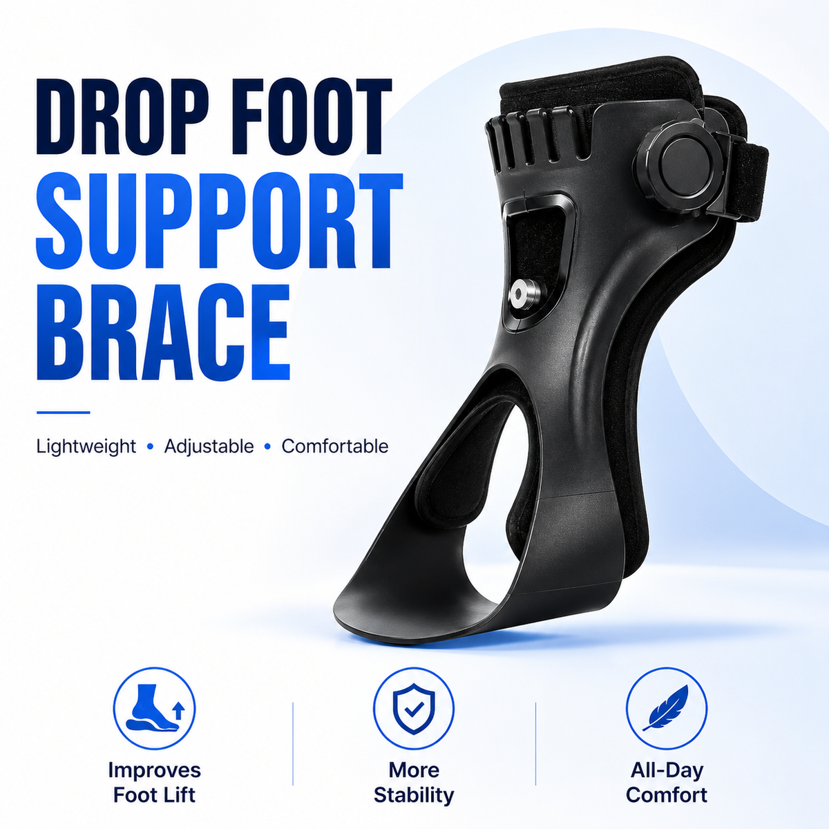 OLORAZ Foot Drop Brace product detail view