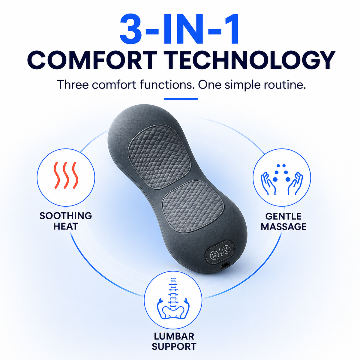 OLORAZ™ 3-in-1 Back Relief Massager