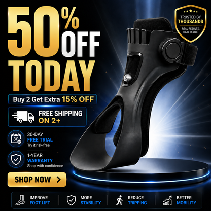OLORAZ™ Foot Drop Brace – Walk with Confidence Again