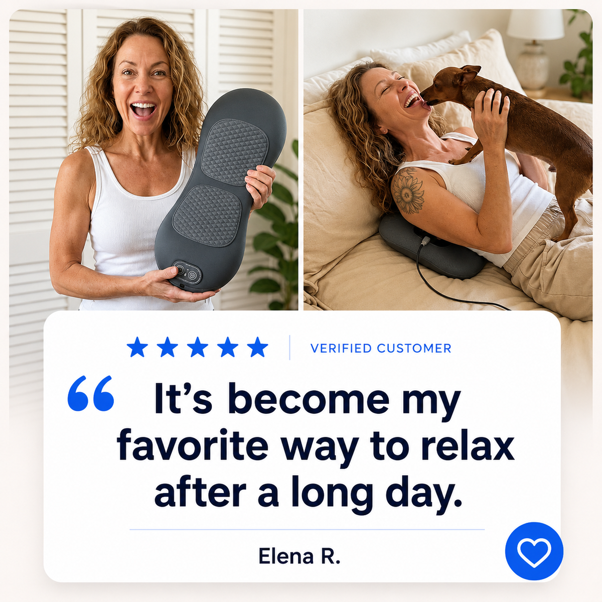 OLORAZ™ 3-in-1 Back Relief Massager