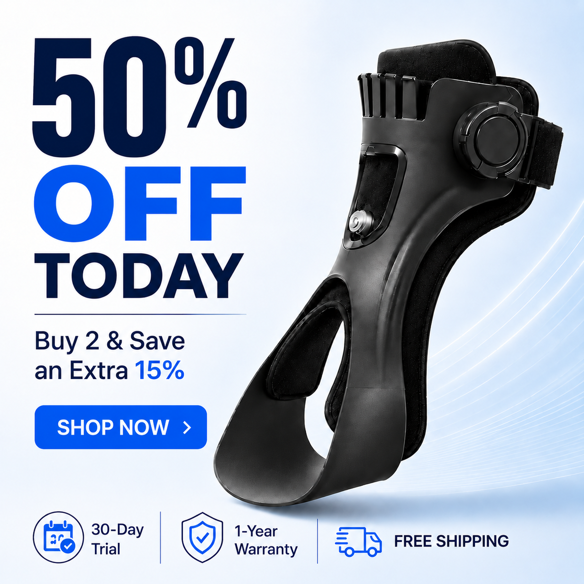 OLORAZ™ Foot Drop Brace – Walk with Confidence Again