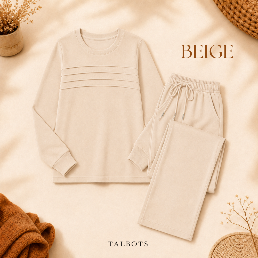 🔥 LAST DAY BLACK FRIDAY — 57% OFF ✨TALBOTS Women’s Crew Neck Lounge Set